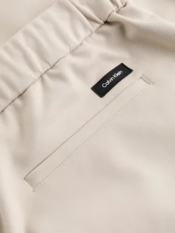 Herren Calvin Klein Strick-Hose Mit Bundfalten