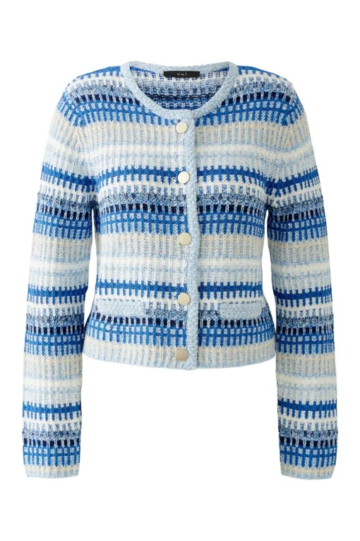 Damen Oui Strickjacke