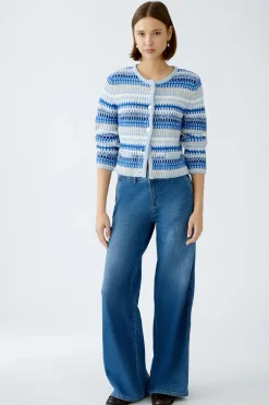 Damen Oui Strickjacke
