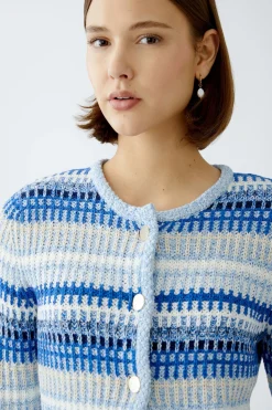 Damen Oui Strickjacke