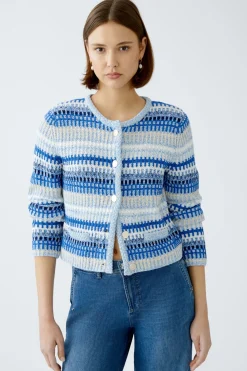 Damen Oui Strickjacke