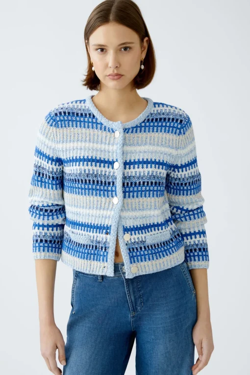 Damen Oui Strickjacke
