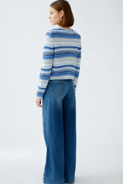 Damen Oui Strickjacke