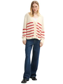 Damen Tom Tailor Denim Strickjacke