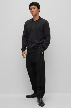 Herren Hugo Red Strickjacke