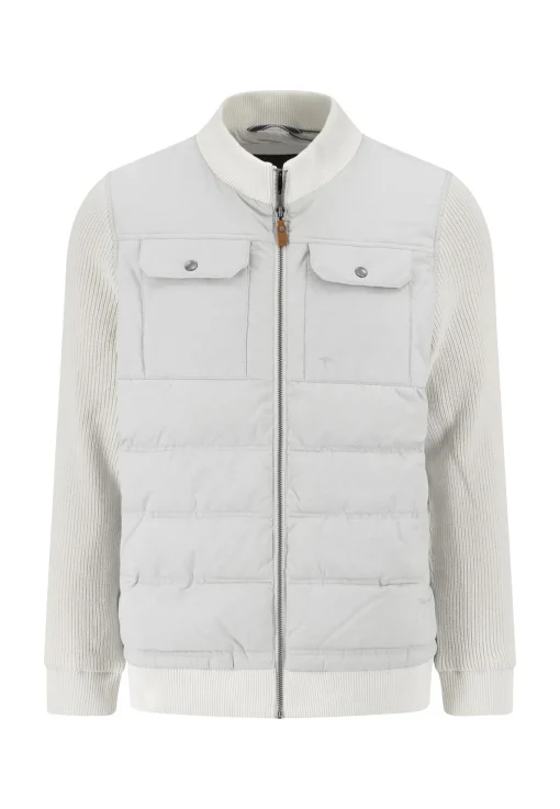 Herren Fynch-Hatton Strickjacke Hybrid Fisherman