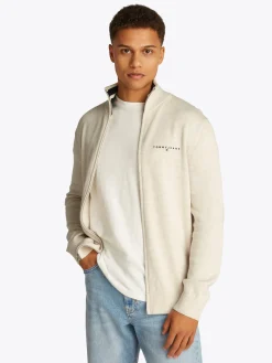 Herren Tommy Jeans Strickjacke mit Reißverschluss