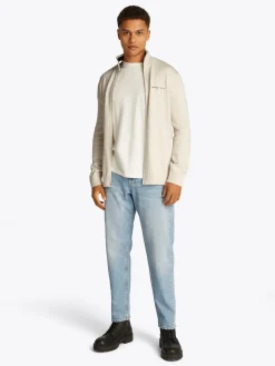 Herren Tommy Jeans Strickjacke mit Reißverschluss