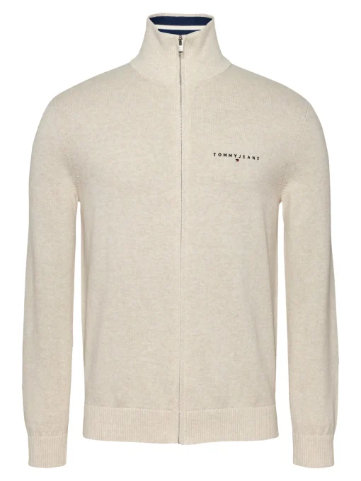 Herren Tommy Jeans Strickjacke mit Reißverschluss