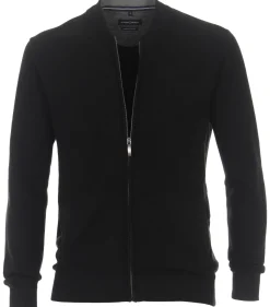 Herren Casa Moda Strickjacke mit Struktur