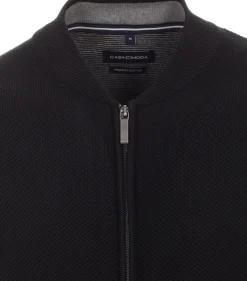 Herren Casa Moda Strickjacke mit Struktur