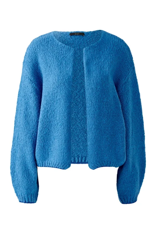 Damen Oui Strickjacke mit Wolle und Mohair