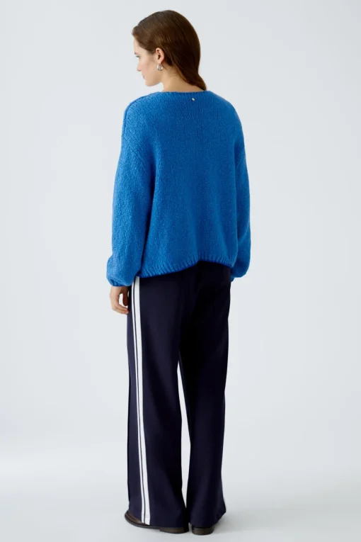 Damen Oui Strickjacke mit Wolle und Mohair