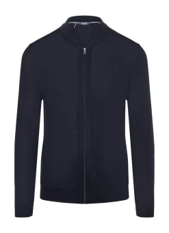 Herren MAERZ Muenchen Strickjacke mit Zip