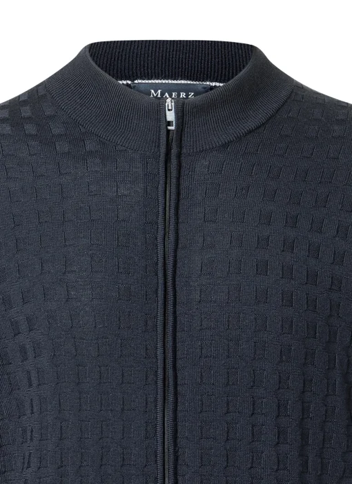 Herren MAERZ Muenchen Strickjacke Zip