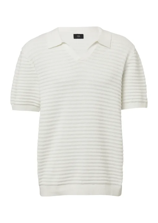 Herren QS Strickpolo