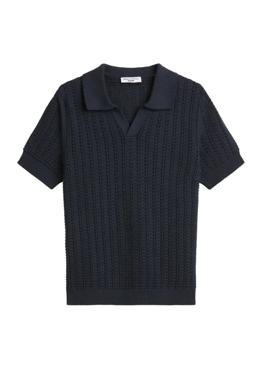 Herren Marc O´Polo Denim Strick-Poloshirt