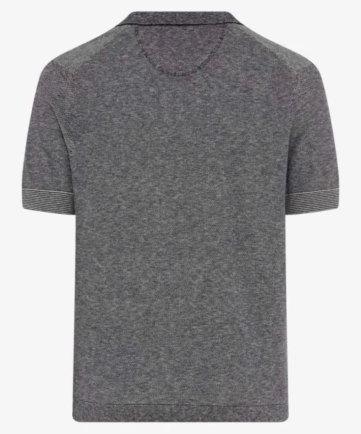 Herren Brax Strickpoloshirt