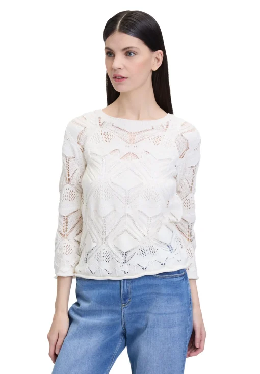 Damen Cartoon Strickpullover