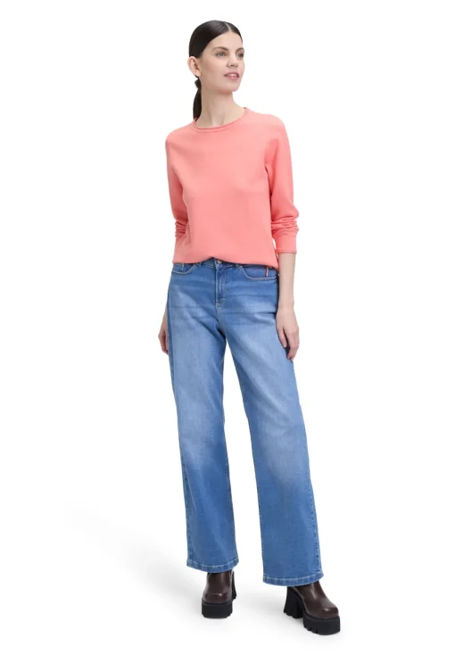 Damen Cartoon Strickpullover
