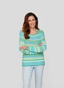 Damen Rabe Strickpullover