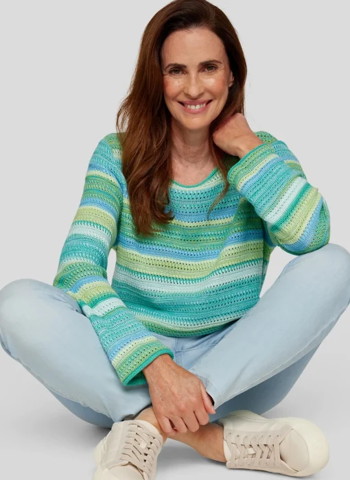 Damen Rabe Strickpullover