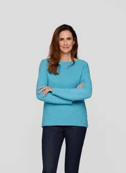 Damen Rabe Strickpullover