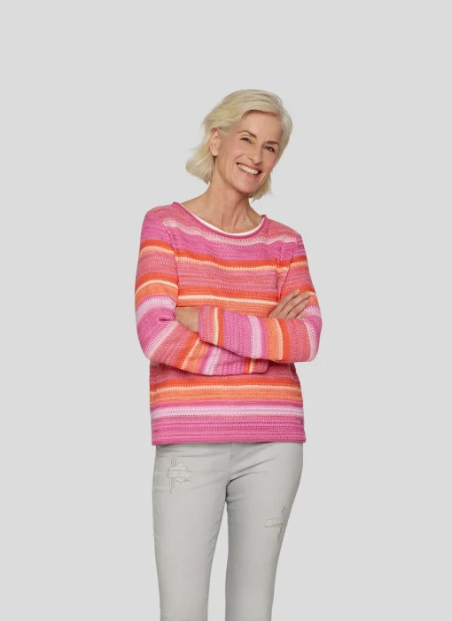 Damen Rabe Strickpullover