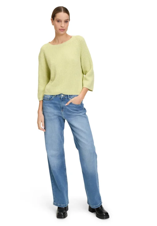 Damen Cartoon Strickpullover