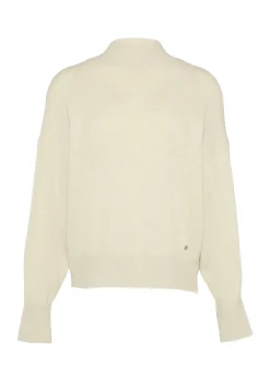 Damen s.Oliver Strickpullover im Relaxed Fit mit Stehkragen