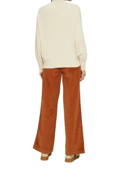 Damen s.Oliver Strickpullover im Relaxed Fit mit Stehkragen