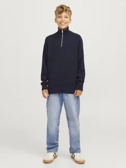 Kinder Jack&Jones Strickpullover JPRBLAMILANO HALF ZIP