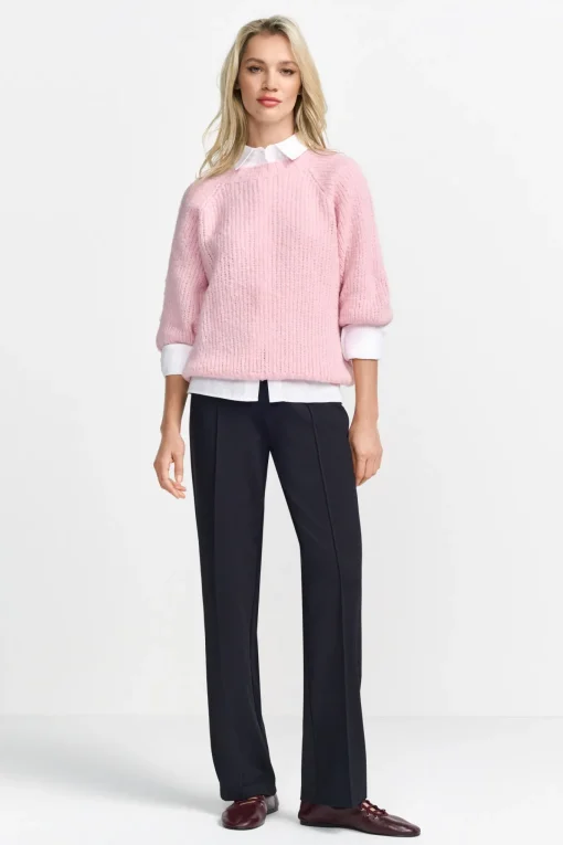 Damen Rich & Royal Strickpullover mit überschnittenen Schultern