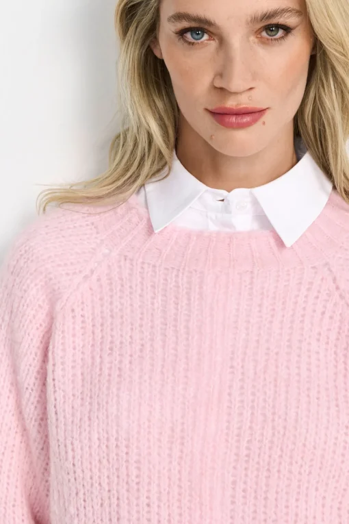 Damen Rich & Royal Strickpullover mit überschnittenen Schultern