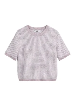 Damen Marc O´Polo Denim Strickpullover mit kurzem Arm