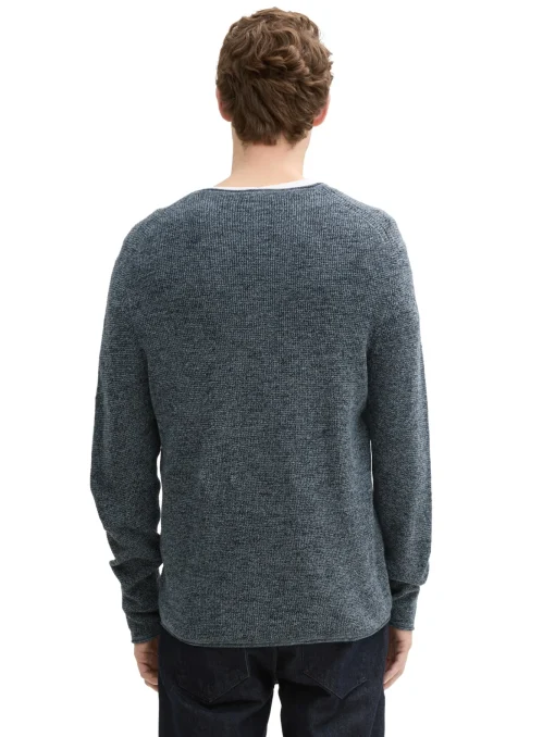 Herren Tom Tailor Strickpullover mit Muster
