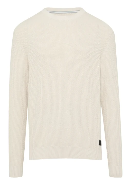 Herren s.Oliver Strickpullover mit Musterstruktur