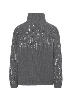 Damen Riani Strickpullover mit Pailletten