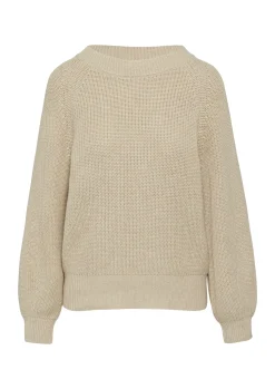 Damen s.Oliver Strickpullover mit Raglan-Ärmeln und Rippbündchen