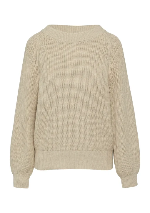 Damen s.Oliver Strickpullover mit Raglan-Ärmeln und Rippbündchen