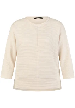 Damen Lecomte Strickpullover mit 3/4-Ärmeln
