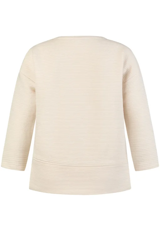 Damen Lecomte Strickpullover mit 3/4-Ärmeln