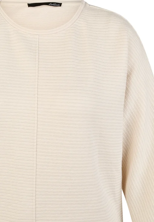 Damen Lecomte Strickpullover mit 3/4-Ärmeln