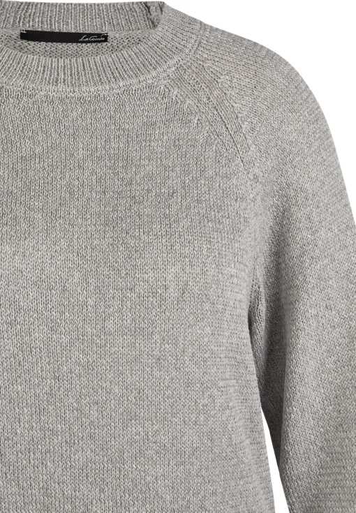 Damen Lecomte Strickpullover mit 3/4-Ärmeln