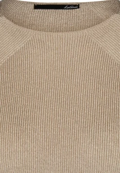 Damen Lecomte Strickpullover mit 3/4-Ärmeln
