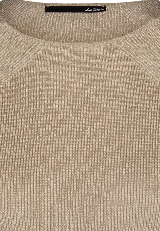 Damen Lecomte Strickpullover mit 3/4-Ärmeln