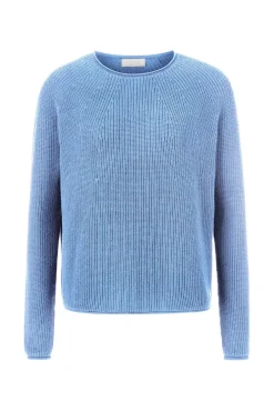 Damen Rich & Royal Strickpullover mit Rundhalsausschnitt
