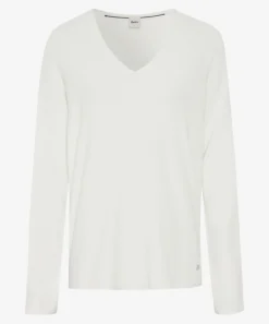 Damen Brax Strickpullover mit V-Ausschnitt