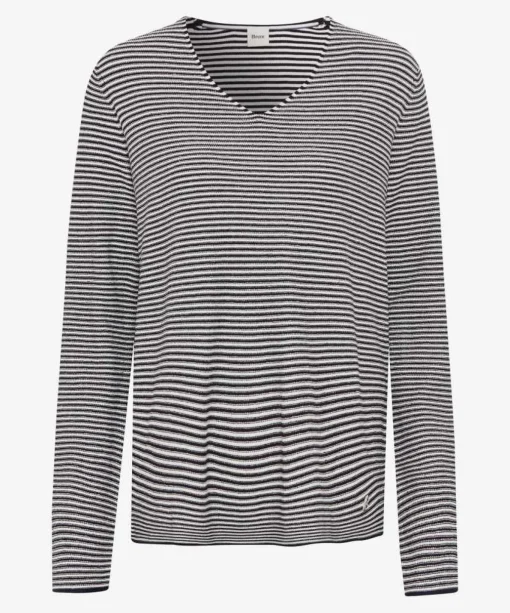 Damen Brax Strickpullover mit V-Ausschnitt