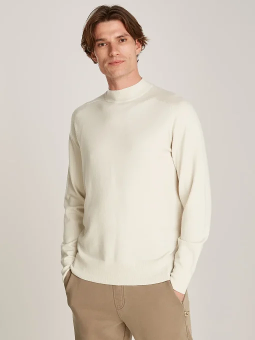 Herren Calvin Klein Strickpullover mit Wolle